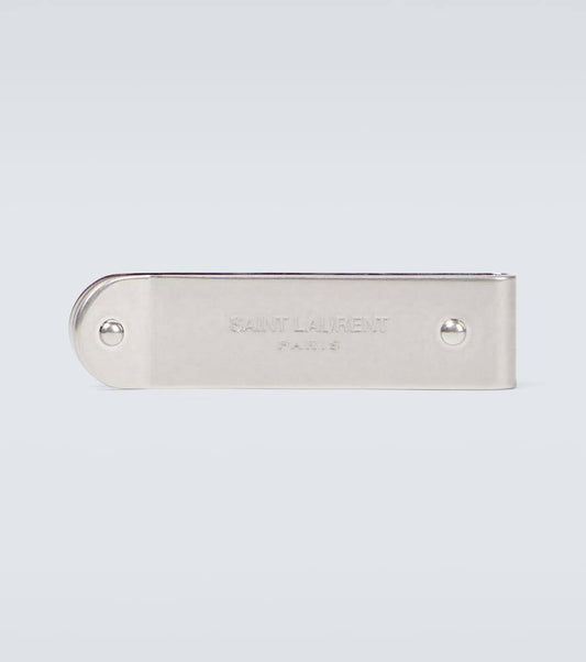 Id Money Clip In Metal - Silver - Men