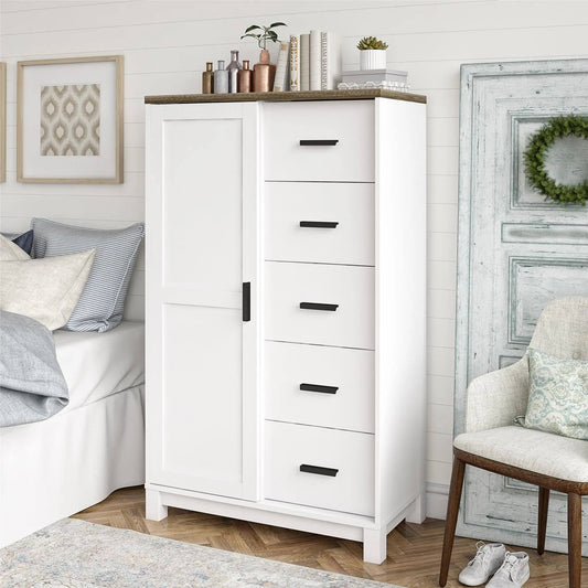Home Chapel Hill Gentlemen's Chest In White