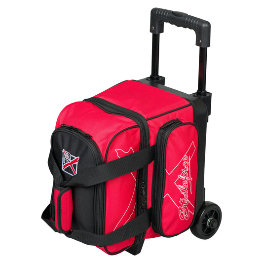 Hybrid Single Roller Bowling Bag - Red