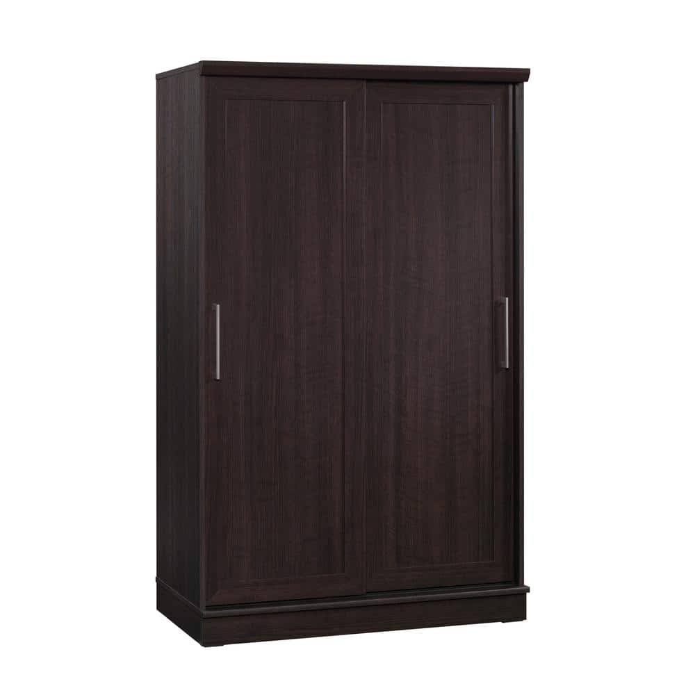 Homeplus Sliding Door Wardrobe Cabinet In Dakota Oak