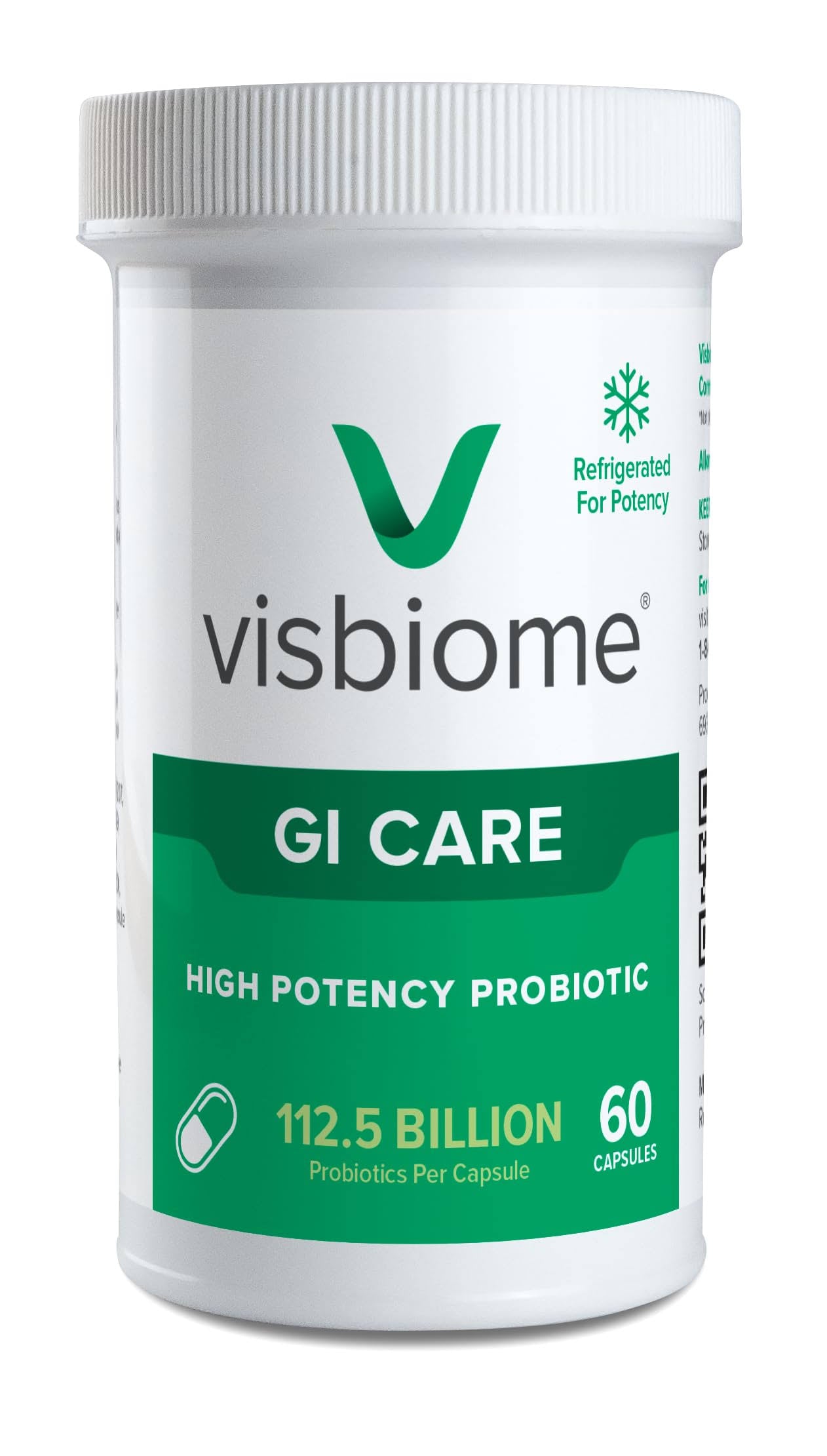 High Potency Probiotic 60 Caps 112.5 Billion Strains