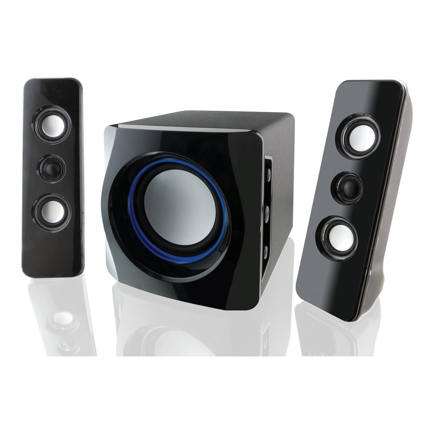 Ihb23 Speaker System With Subwoofer - 2.1 Channel - 150w Rms - Bluetooth - Black