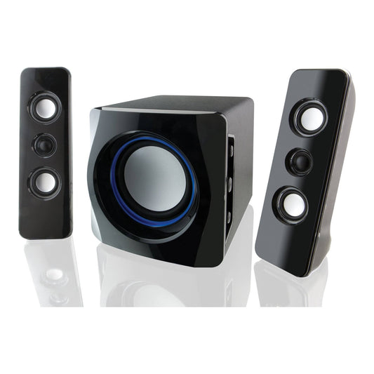 Ihb23 Speaker System With Subwoofer - 2.1 Channel - 150w Rms - Bluetooth - Black