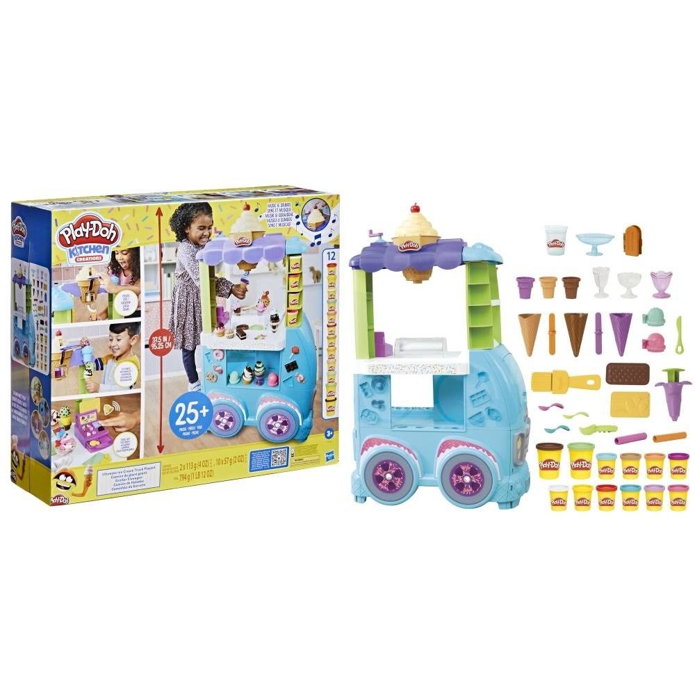 Hsbf1039 Play-Doh Ultimate Ice Cream Truck Playset, Multi Color