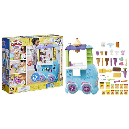 Hsbf1039 Play-Doh Ultimate Ice Cream Truck Playset, Multi Color
