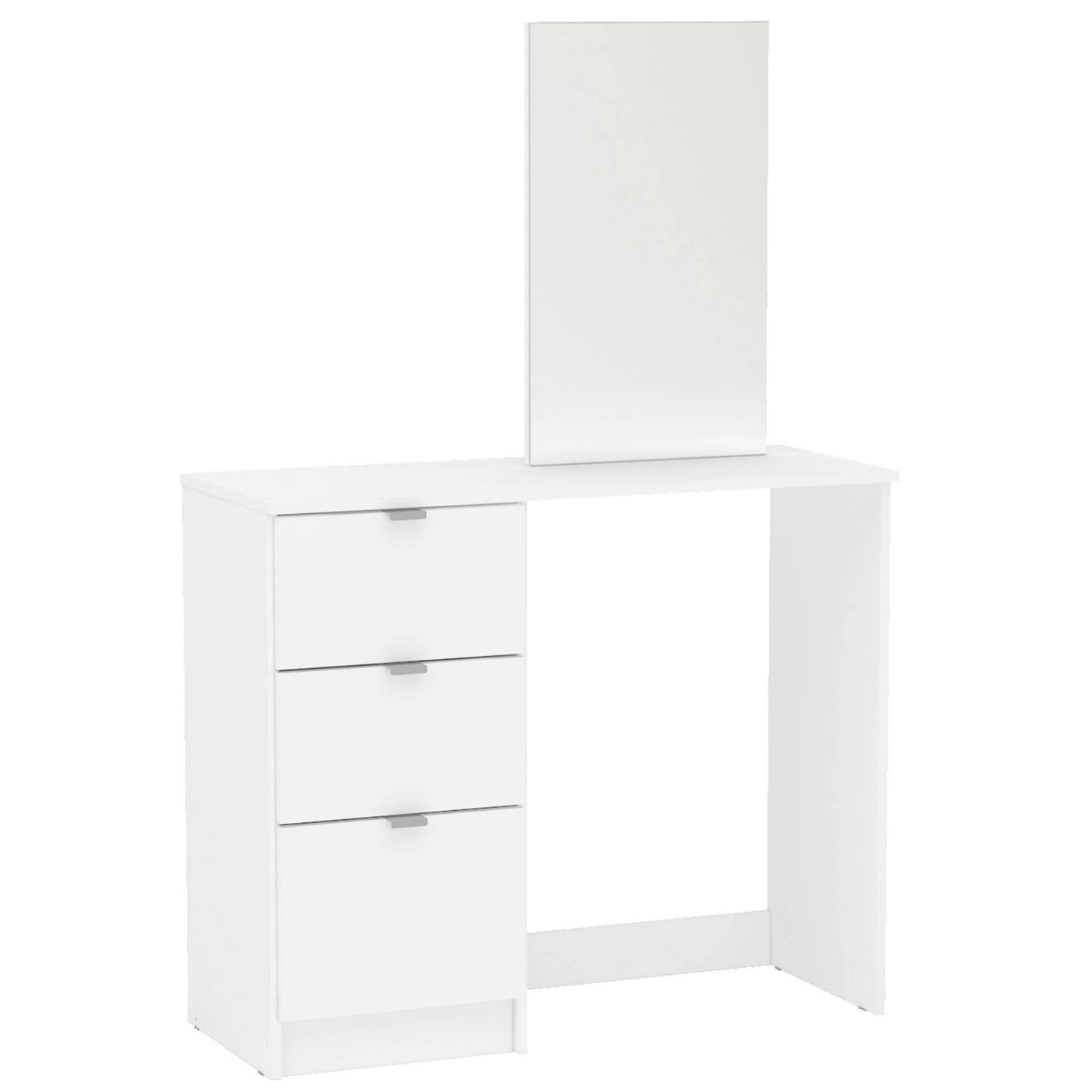 Hollywood Vanity W/Mirror - White