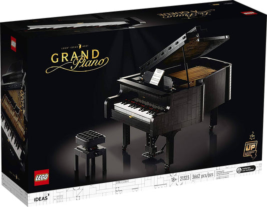 Ideas Grand Piano 21323 Model Building Set For Adults, Collectible Home Décor Kit, Gift For Music Lovers With Motor And Power Functions