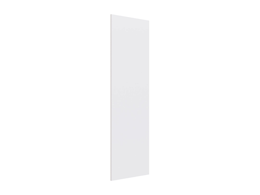 Home Cabinet Millwork 0.71-In W X 84.1-In H X 13.9-In D White Cabinet End Panel | 81065