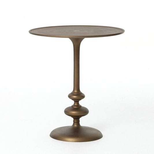 Home Alcesta Dining Table Narrow (Up To 30" Width) Color Gray/Yellow