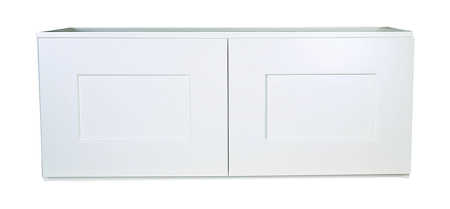 House 561639 Brookings 30-Inch Corner Wall Cabinet, White Shaker
