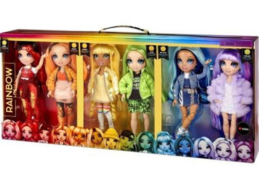 High Original Fashion Doll 6-Pack , Violet, Ruby, Sunny, Skyler, Poppy And Jade