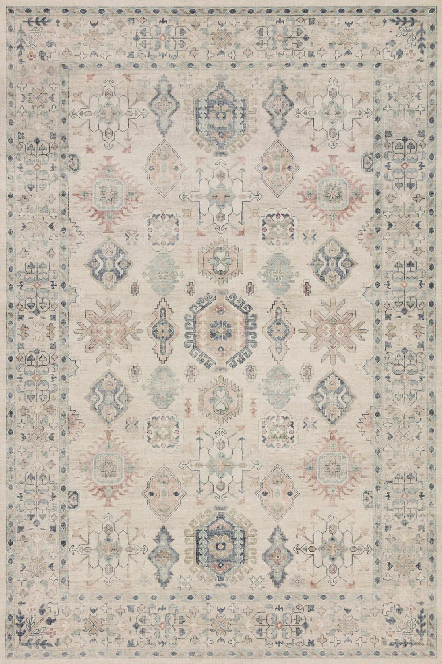 Ii Hathaway Hth-04 Beige Multi Rug - 3 Ft 6 In X 5 Ft 6 In