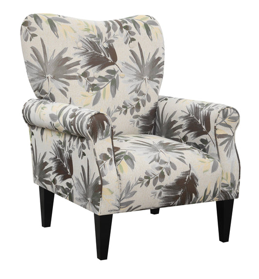 Home Lydia Sketch Floral Accent Chair