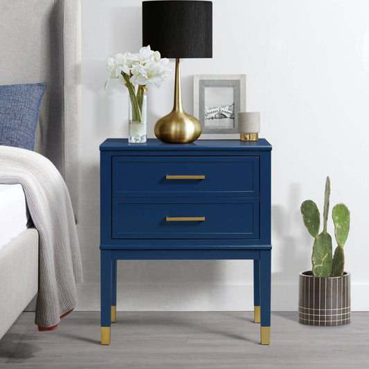 House Furnishings Brody Side Table In White