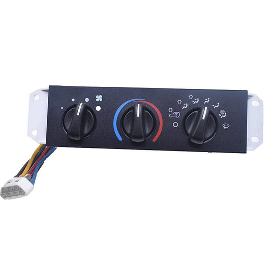 Hvac Ac A/C & Heater Control Panel With Blower Motor Switch 55037473ab Replacement For Tj 1999-2004