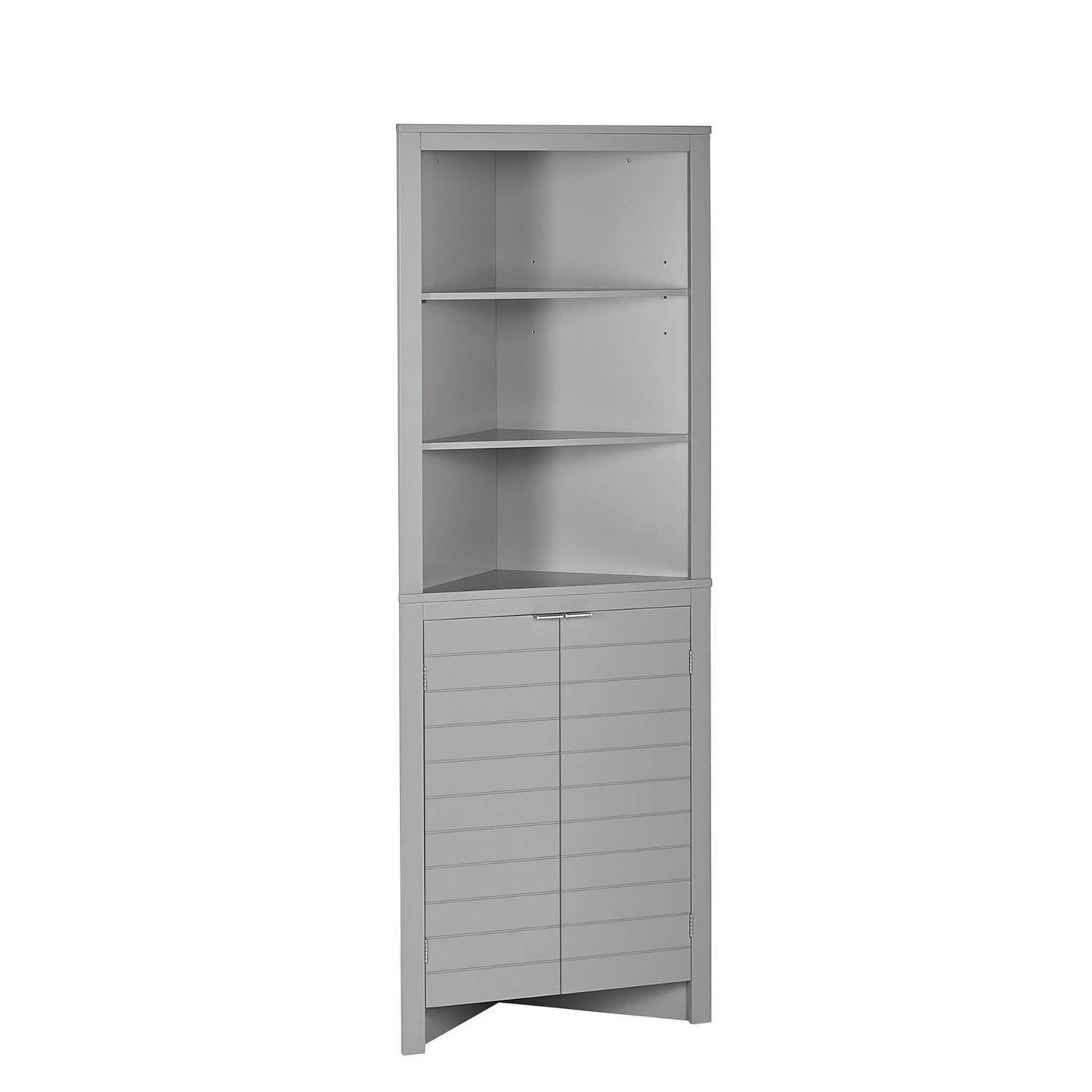 Home Madison Tall Corner Cabinet - Gray