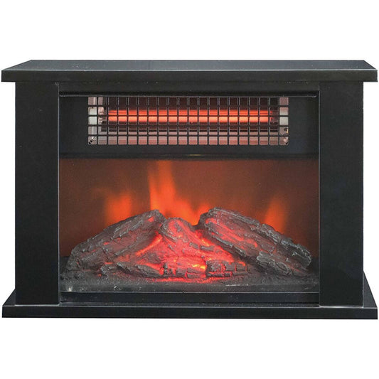 Ht1287 1000w Tabletop Infrared Fireplace Space Heater
