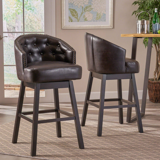 Home Living Pantan Bar Stools (Set Of 2) - Brown
