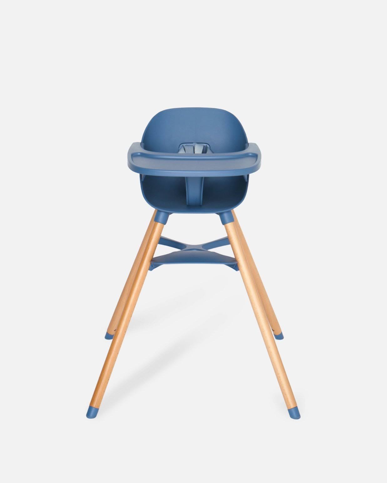 High Chair In Mono Licorice