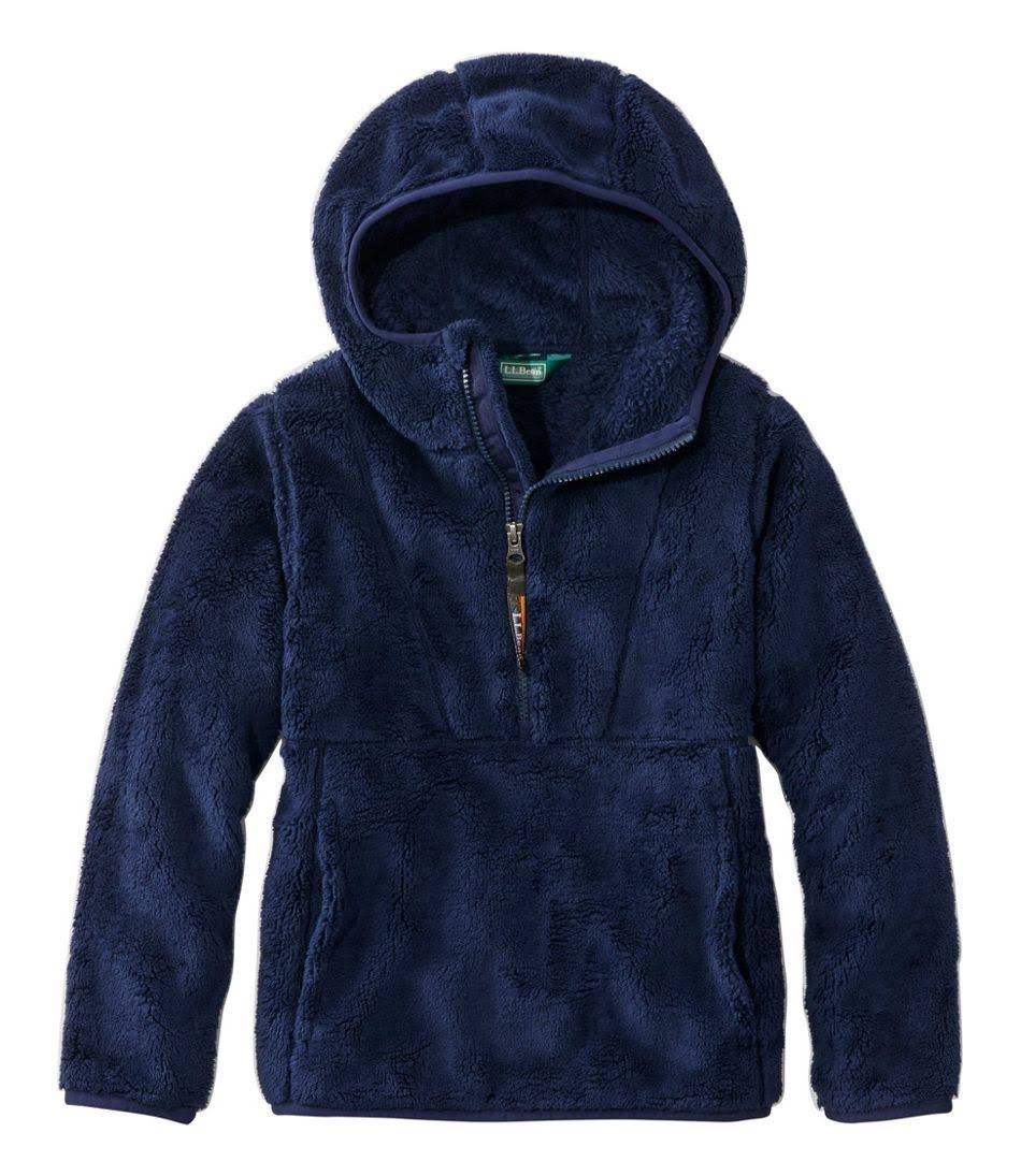 Hi-Pile Fleece Hooded Pullover Muted Purple S 8