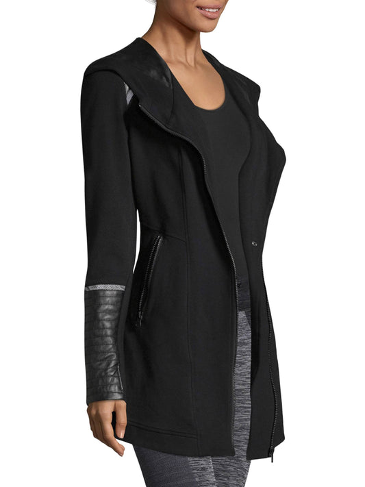 Hooded Traveler Jacket, Black, Women's, Xl