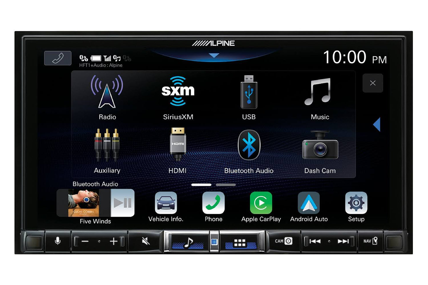 Ilx-507 7" Monitor Receiver W/Wired/Wireless Carplay+Android Auto+Camera