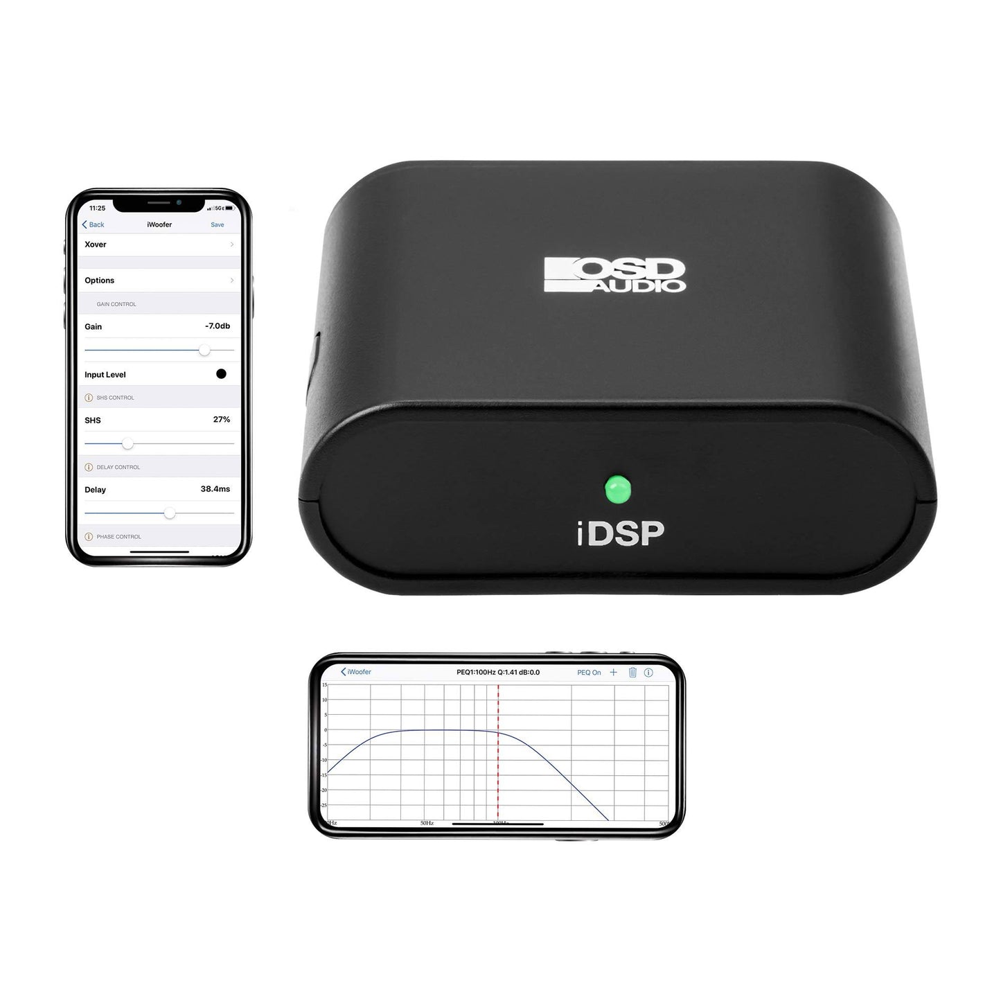 Idsp Subwoofer Eq And Room Tuning Kit, Iphone Android App Control, 2v