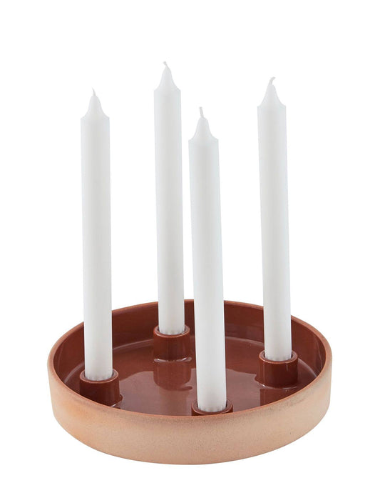Hikari Advent Candle Holder, Ø 24.5 Cm, Nutmeg