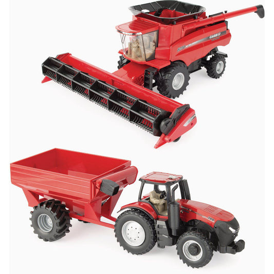 Ih 1:32 Combine Harvesting Set