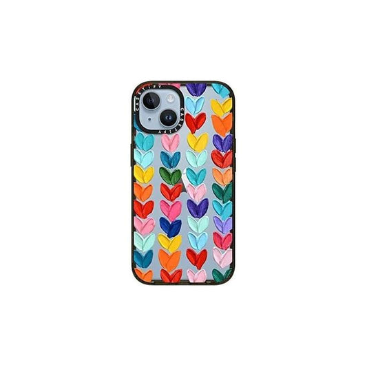 Impact Case For Iphone 14 - Polka Daub Hearts -