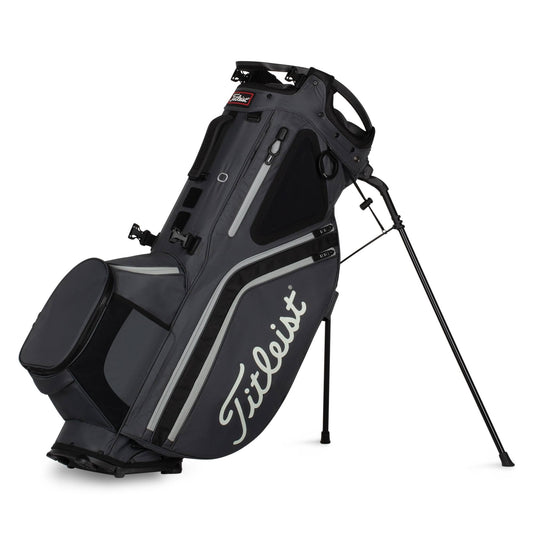 Hybrid 14 Stand Bag (Charcoal Black Grey)
