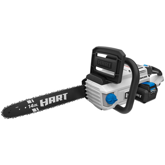 Hlcs011 40-Volt Cordless Brushless 14-Inch Chainsaw Kit -1 4.0ah Lithium-Ion Battery