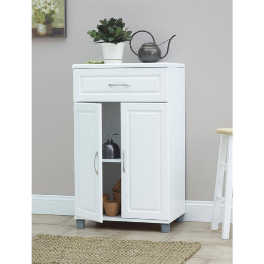 Home Systembuild Kendall Storage Cabinet, White