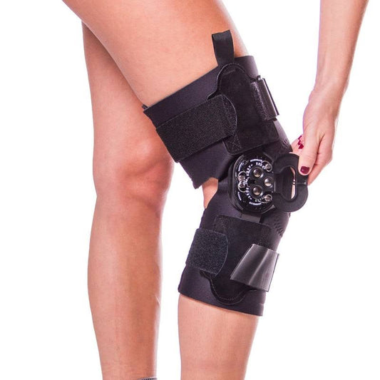 Hyperextension Knee Brace For Recovery & Prevention - Xl