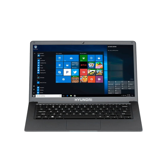 Hybook 14.1 Inch Laptop, Intel Celeron N4020, 4gb Ram, 128gb Ssd, Windows 10 Home, Gray