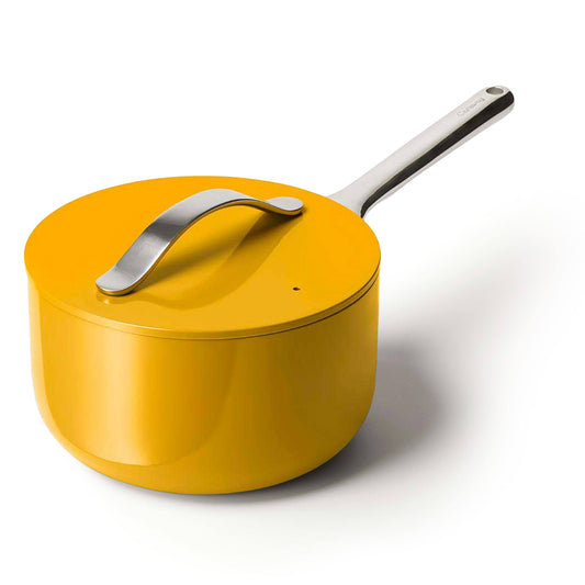 Home Non-Stick Ceramic Sauce Pan - Cream