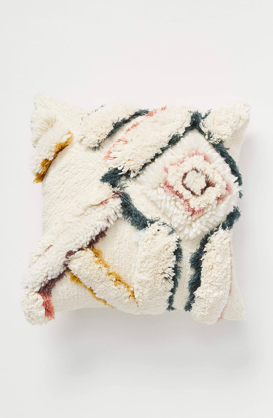 Home Tufted Lula Square Pillow - 18 In.