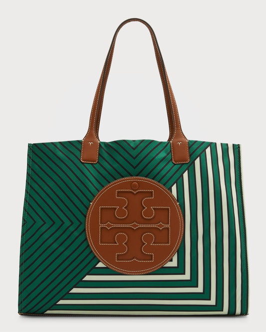 Hot Air Balloon-Print Tote Bag