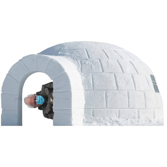 Icehouse Snowhouse Stand-In Cardboard Cutout Standee Standup