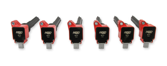 Ignition Coil - Ford Ecoboost - 3.5l V6 - Red - 6-Pack - 82706