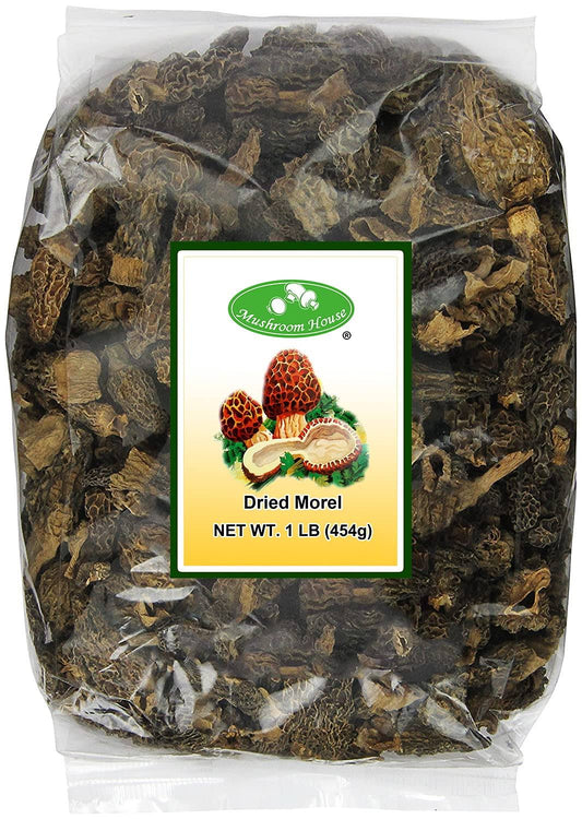 House Dried Mushrooms Premium Morel 1 Pound