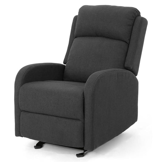 House 304803 Alouette Rocking Recliner - Dark Gray