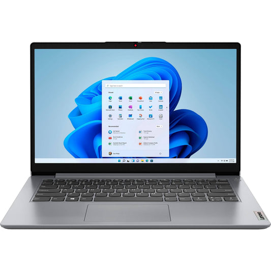 Ideapad 1i 14" Hd Laptop, Intel Celeron N4020, 4gb Ram, 64gb Emmc, Cloud Grey