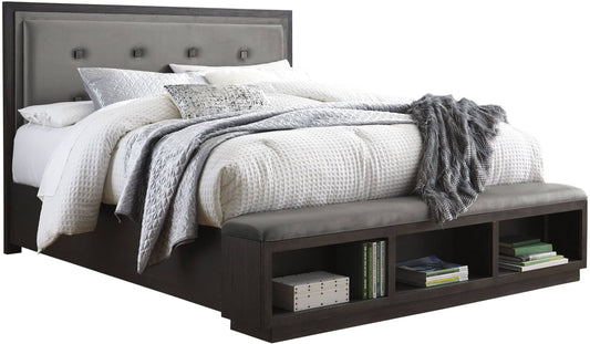 Hyndell Queen Upholstered Panel Headboard