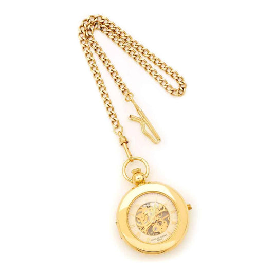 Hubert 3840 Gold-Plated Mechanical Pocket