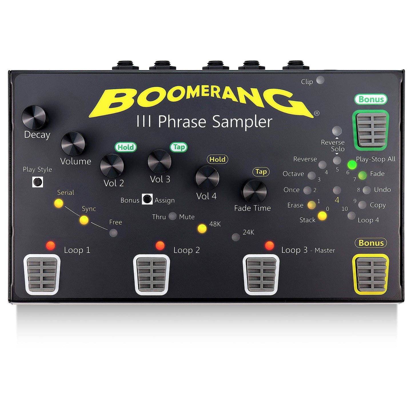 Iii Phrase Sampler Looper Pedal
