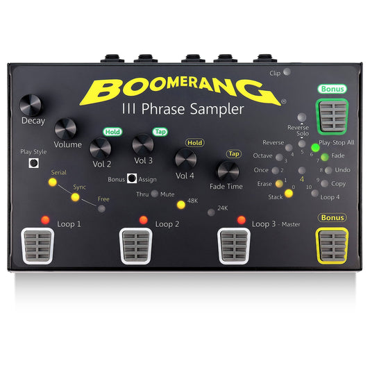 Iii Phrase Sampler Looper Pedal