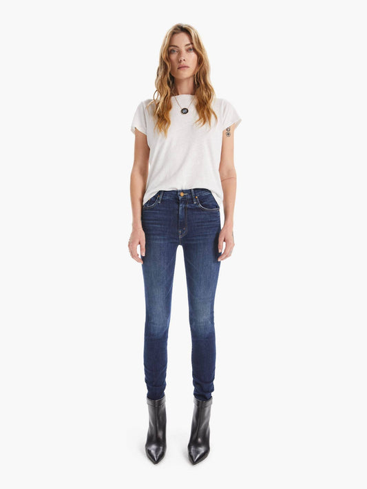 High Waisted Looker Teaming Up Jeans