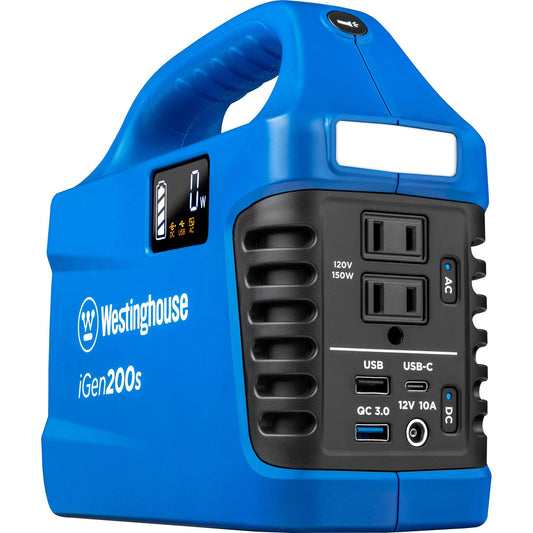 Igen200s 194wh Portable Power Station And Outdoor Solar Generator