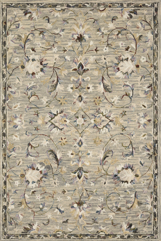 Ii Beatty Bea-03 Grey Multi Rug - 3 Ft 6 In X 5 Ft 6 In